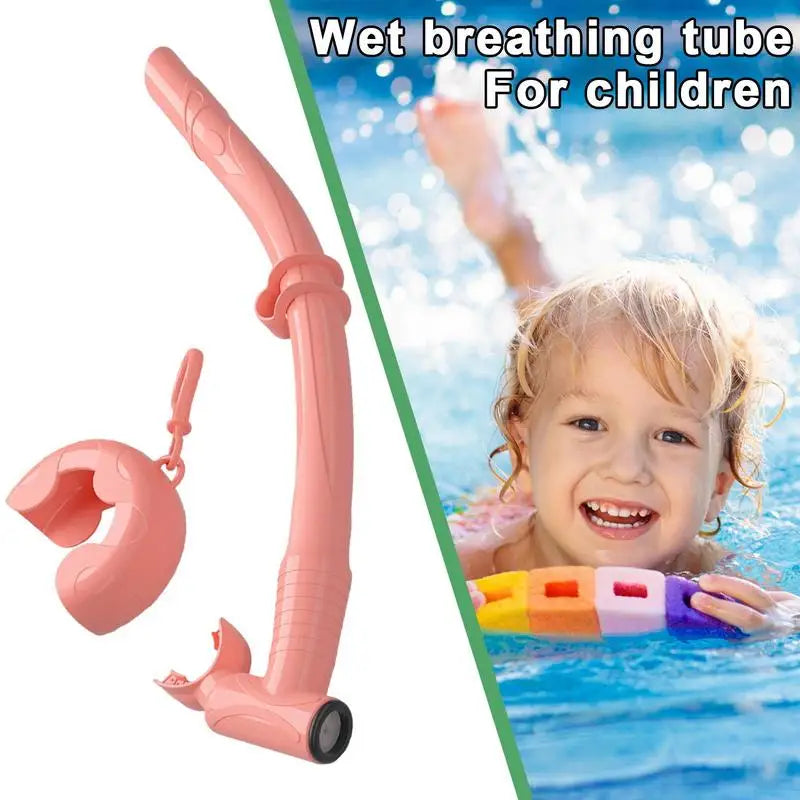 Snorkel Tube for Kids Comfortable Mouthpiece Wet Snorkel