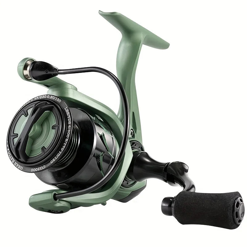 CG Fishing Reel Ultra Smooth Powerful Metal Spool Spinning Reel Saltwater or Freshwater Fishing Reel Tackle Accessories