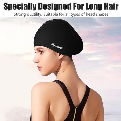 Silicone Swimming Caps Men Women Waterproof